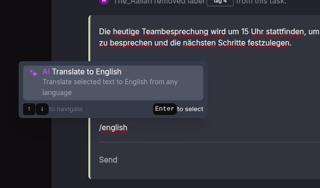 Multi-language support